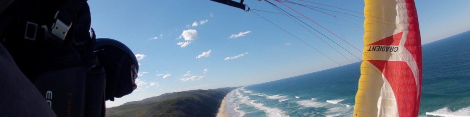 paragliding sunshine coast
